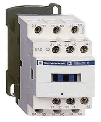 Schneider Electric - 2NC/3NO, 24 VAC at 50/60 Hz Control Relay - 17 V - USA Tool & Supply