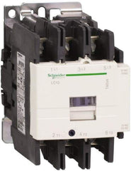 Schneider Electric - 3 Pole, 120 Coil VAC at 50/60 Hz, 80 Amp at 440 VAC, Nonreversible IEC Contactor - Bureau Veritas, CCC, CSA, CSA C22.2 No. 14, DNV, EN/IEC 60947-4-1, EN/IEC 60947-5-1, GL, GOST, LROS, RINA, RoHS Compliant, UL 508, UL Listed - USA Tool & Supply