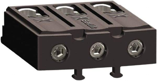 Schneider Electric - Contactor Terminal Block - For Use with LC1D40A-D65A AC, LR3D3, LRD3, LRD3-L and TeSys D - USA Tool & Supply