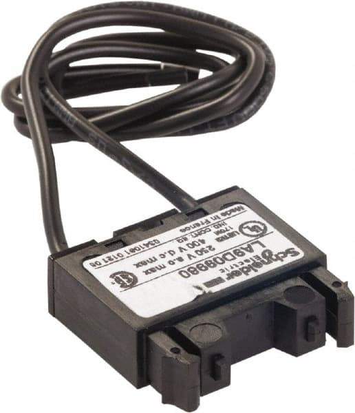 Schneider Electric - Contactor Suppressor Block - For Use with LX1F Coils and LX9F Coils - USA Tool & Supply