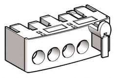 Schneider Electric - Starter Control Terminal Block - For Use with LU2BA0, LU2BB0, LU2MB0, LU6MB0, TeSys U - USA Tool & Supply