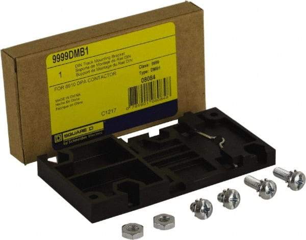 Square D - Contactor DIN Mounting Bracket - For Use with DPA Contactor - USA Tool & Supply