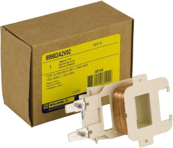 Square D - Contactor Coil - For Use with 4 Pole 8910DPA Contactor - USA Tool & Supply