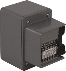 Square D - 3 Poles, 30 Amp, NEMA, Enclosed Toggle Manual Motor Starter - 1 hp at 90 VDC, 10 hp at 460 VAC, 10 hp at 575 VAC, 1-1/2 hp at 230 VDC, 2 hp at 115 VAC, 2 hp at 115 VDC & 7-1/2 hp at 230 VAC, CE, CSA, NEMA 4 & UL Listed - USA Tool & Supply
