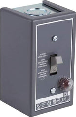 Square D - 1 Pole, 16 Amp, Open Toggle Manual Motor Starter - 1 hp at 115 VAC, 1 hp at 230 VAC, 1 hp at 277 VAC, CE, CSA & UL Listed - USA Tool & Supply