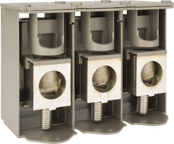 Square D - 600 Amp Circuit Breaker Lug Kit - 2/0 Stranded (Aluminum), 2/0 Stranded (Copper) AWG, Use with Circuit Breakers - USA Tool & Supply