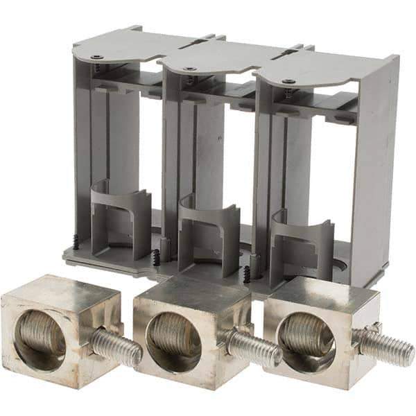 Square D - 400 Amp Circuit Breaker Lug Kit - 2 Stranded (Aluminum), 2 Stranded (Copper) AWG, Use with Circuit Breakers - USA Tool & Supply