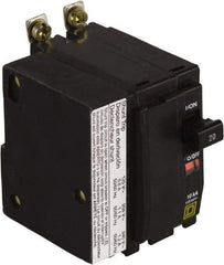 Square D - 20 Amp, 240 VAC, 2 Pole, Bolt On Miniature Circuit Breaker - 14-8 AWG - USA Tool & Supply