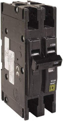 Square D - 125 Amp, 240 VAC, 2 Pole, Panel Mount Miniature Circuit Breaker - 12-2/0 AWG - USA Tool & Supply