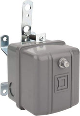 Square D - 1 NEMA Rated, DPST, Float Switch Pressure and Level Switch - 575 VAC, Line-Load-Load-Line Terminal - USA Tool & Supply