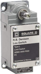 Square D - DPST, 2NC, 600 Volt Screw Terminal, Rotary Spring Return Actuator, General Purpose Limit Switch - 1, 2, 4, 12, 13 NEMA Rating, IP67 IPR Rating - USA Tool & Supply