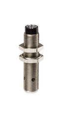Telemecanique Sensors - PNP, 4mm Detection, Cylinder, Inductive Proximity Sensor - 3 Wires, IP67, 12 VDC, 12 VDC, 24 VDC, M12x1 Thread, 53mm Long x 12mm Wide - USA Tool & Supply