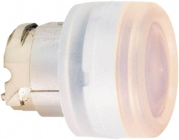 Schneider Electric - 22mm Mount Hole, Flush, Pushbutton Switch Only - Round, Red Pushbutton, Nonilluminated, Momentary (MO) - USA Tool & Supply