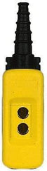 Square D - 2 Hole, Polypropylene Pushbutton Switch Enclosure - USA Tool & Supply