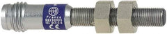 Telemecanique Sensors - PNP, NC, 0.8mm Detection, Cylinder, Inductive Proximity Sensor - 3 Wires, IP67, 5 to 24 VDC, M5x0.5 Thread, 41mm Long - USA Tool & Supply