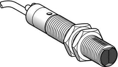 Telemecanique Sensors - Cable Connector, 1m Nominal Distance, Shock and Vibration Resistant, Diffused Photoelectric Sensor - 24 to 240 VAC/VDC, 25 Hz, Brass, 82mm Long x 18mm Wide x 7 Inch High - USA Tool & Supply