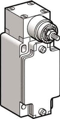 Telemecanique Sensors - DP, 2NC/2NO, 300 VAC, Screw Terminal, Rotary Head Actuator, General Purpose Limit Switch - IP65 IPR Rating - USA Tool & Supply