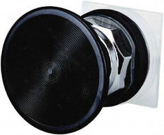 Schneider Electric - 30mm Mount Hole, Extended Straight, Pushbutton Switch Only - Black Pushbutton, Momentary (MO) - USA Tool & Supply