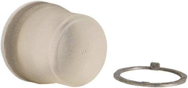 Schneider Electric - Pushbutton Switch Boot - Clear, Round Button, Illuminated - USA Tool & Supply
