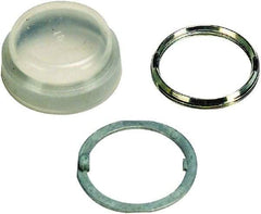 Schneider Electric - Pushbutton Switch Boot - Clear, Round Button, Illuminated - USA Tool & Supply