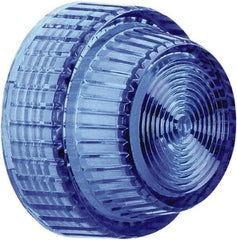Schneider Electric - Pilot and Indicator Light Lens - Blue - USA Tool & Supply