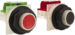 Schneider Electric - 30mm Mount Hole, Extended Straight, Pushbutton Switch - Momentary (MO) - USA Tool & Supply