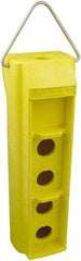 Square D - 5 Hole, 30mm Hole Diameter, Pushbutton Switch Enclosure - USA Tool & Supply