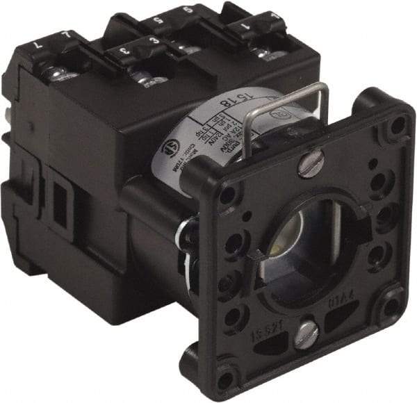 Square D - 1 & 3 Phase, 300VAC, 2 & 3 Pole, Enclosed Cam & Disconnect Switch - 2 & 3 Wires - USA Tool & Supply