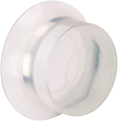 Schneider Electric - Extended Straight Flush Pushbutton Switch Boot - Clear, Round Button - USA Tool & Supply