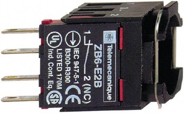 Schneider Electric - Multiple Amp Levels, Electrical Switch Contact Block - USA Tool & Supply