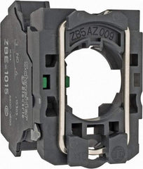 Schneider Electric - Electrical Switch Contact Block - Spring Clamp Terminal, For Use with XB5 - USA Tool & Supply