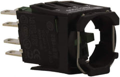 Schneider Electric - 2NO, Multiple Amp Levels, Electrical Switch Contact Block - USA Tool & Supply