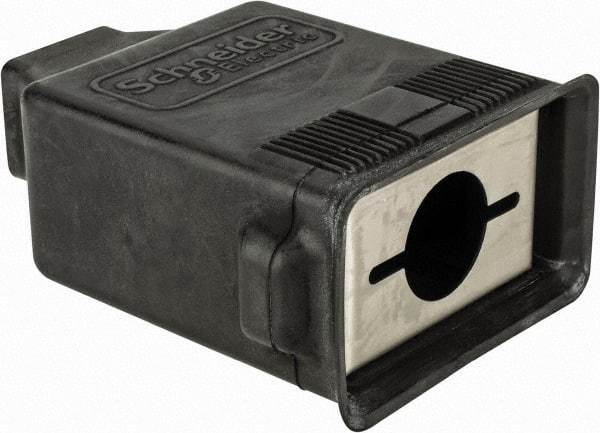 Schneider Electric - Pushbutton Switch Boot - Black - USA Tool & Supply