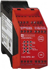 Schneider Electric - 24 VDC, Electromechanical & Solid State Screw Clamp General Purpose Relay - 6 Amp at 24 VDC, 45mm Wide x 99mm High x 114mm Deep - USA Tool & Supply