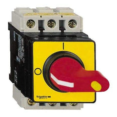 Square D - 690VAC, 3 Pole, 1 & 12, Enclosed Fused Cam & Disconnect Switch - 3NO, 3 Wires - USA Tool & Supply