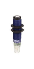 Telemecanique Sensors - PNP, 102 to 1000mm Detection, Cylinder, Ultrasonic Proximity Sensor - IP67, 12 VDC, 15 VDC, 12 VDC, 15 VDC, 24 VDC, 3.06 Inch Long x 0.709 Inch Wide - USA Tool & Supply