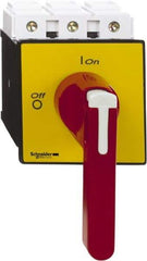 Square D - 690VAC, 3 Pole, 1 & 12, Enclosed Fused Cam & Disconnect Switch - 3NO, 3 Wires - USA Tool & Supply