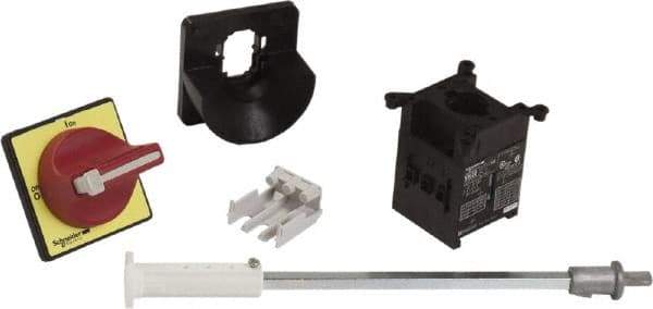 Square D - 690VAC, 3 Pole, 1 & 12, Enclosed Fused Cam & Disconnect Switch - 3NO, 3 Wires - USA Tool & Supply