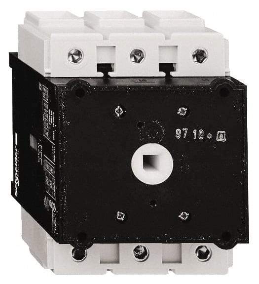 Square D - 3 Phase, 690VAC, 3 Pole, Enclosed Fused Cam & Disconnect Switch - 3NO, 3 Wires - USA Tool & Supply