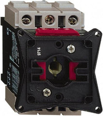 Square D - 3 Phase, 690VAC, 3 Pole, Enclosed Fused Cam & Disconnect Switch - 3NO, 3 Wires - USA Tool & Supply