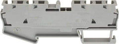 Schneider Electric - 1 Pole, 800 Volt, 32 Amp, -40 to 266°F, DIN Rail Mount, Polyamide Passthrough Terminal Block - 4 Contacts, 28 to 10 AWG Compatibility, 36-1/2mm High - USA Tool & Supply