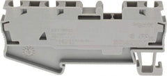 Schneider Electric - 1 Pole, 800 Volt, 32 Amp, -40 to 266°F, DIN Rail Mount, Polyamide Passthrough Terminal Block - 3 Contacts, 28 to 10 AWG Compatibility, 36-1/2mm High - USA Tool & Supply