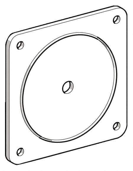 Schneider Electric - Cam and Disconnect Switch Gasket - For Use with 60 x 60mm Front Plate & Front Mounting Cam Switches, K1 Switches, K2 Switches - USA Tool & Supply