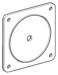 Schneider Electric - Cam and Disconnect Switch Gasket - For Use with 60 x 60mm Front Plate & Front Mounting Cam Switches, K1 Switches, K2 Switches - USA Tool & Supply