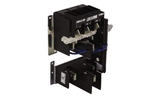 Square D - 1 & 3 Phase, 600VAC, 3 Pole, 1, 4, 12, 3R & 4X, Open Fused Cam & Disconnect Switch - 3 Wires - USA Tool & Supply