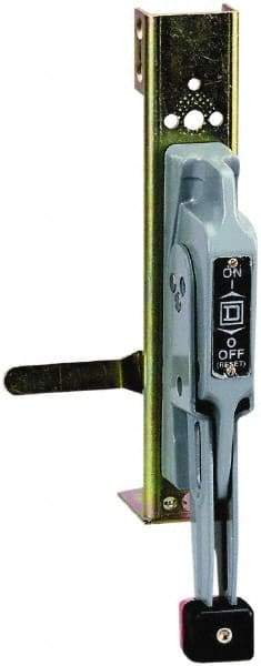 Square D - Circuit Breaker Flange Handle - Use with Disconnect Switches (30...200 A) All Circuit Breaker Mechanisms, PowerPact L Frame Kit Circuit Breaker - USA Tool & Supply