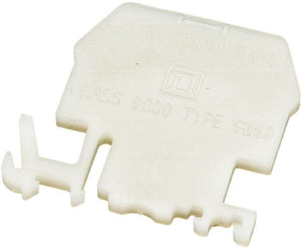 Square D - Terminal Block End Barrier - Use with Type G Terminal Blocks - USA Tool & Supply