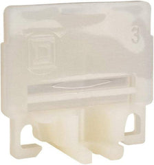 Square D - Terminal Block End Barrier - Use with Type G Terminal Blocks - USA Tool & Supply