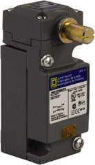 Square D - SPDT, NC/NO, 600 VAC, Screw Terminal, Rotary Head Actuator, General Purpose Limit Switch - 1, 2, 4, 6, 12, 13, 6P NEMA Rating, IP67 IPR Rating - USA Tool & Supply