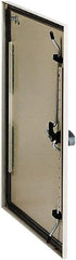 Schneider Electric - Electrical Enclosure Steel Door - For Use with S3DC Wall Mounting Steel Enclosure, IEC 62208/RoHS Compliant/UL Listed - USA Tool & Supply